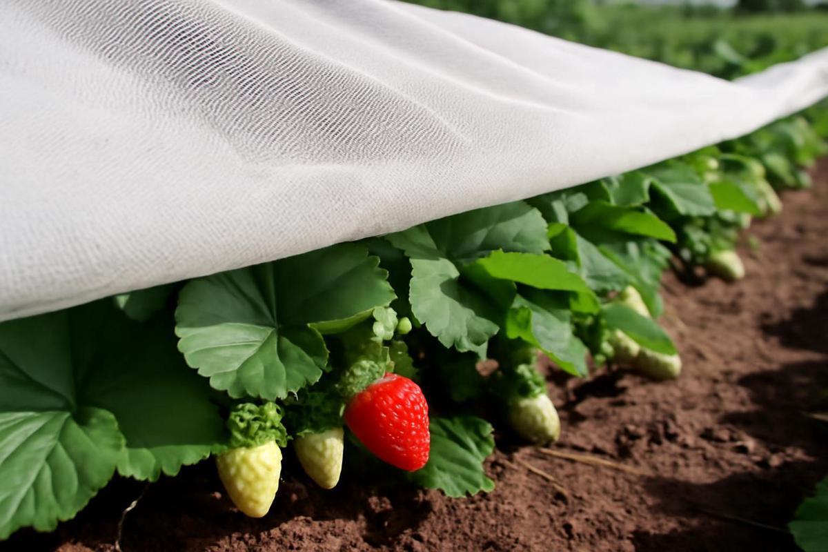 Fresas cultivadas con Plant Armor