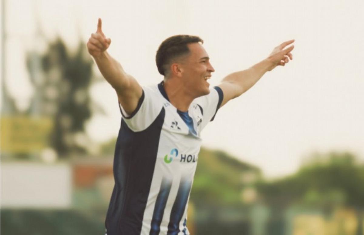 El paraguayo Alexandro Maidana marcó los goles albiazules (Foto: @tallerescbaoficial)