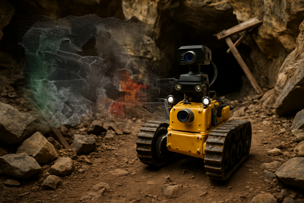 Una nueva técnica de mapeo para robots de rescate en entornos impredecibles