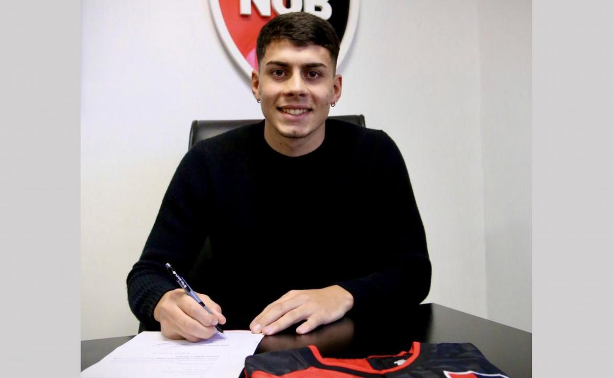 Lucas Gómez es nuevo refuerzo de Newell's y ya trabaja con el plantel
