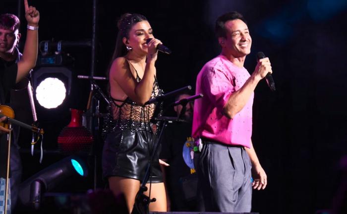 Euge Quevedo y Luciano Pereyra estrenaron "Seré" en versión cuarteto