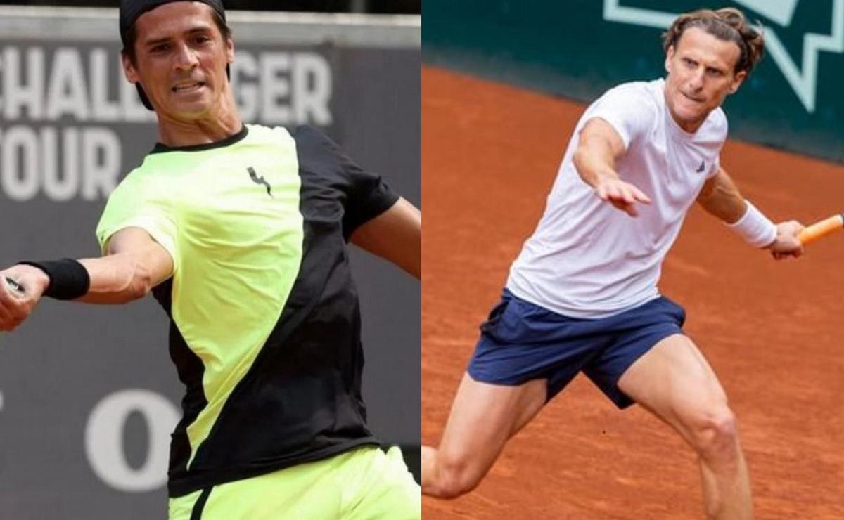 FOTO: Federico Coria jugará con Diego Forlán un Challenger de tenis en Uruguay