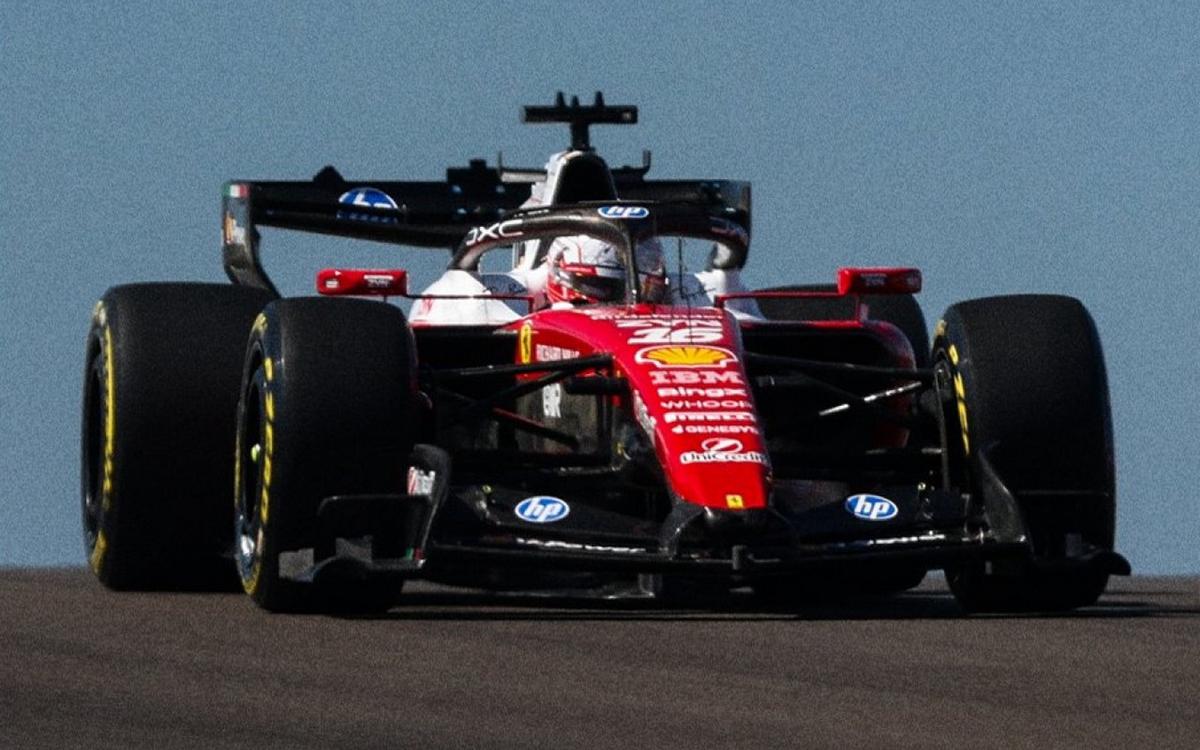 Leclerc y Ferrari se quedaron con la FP1 en el Circuito de las Américas