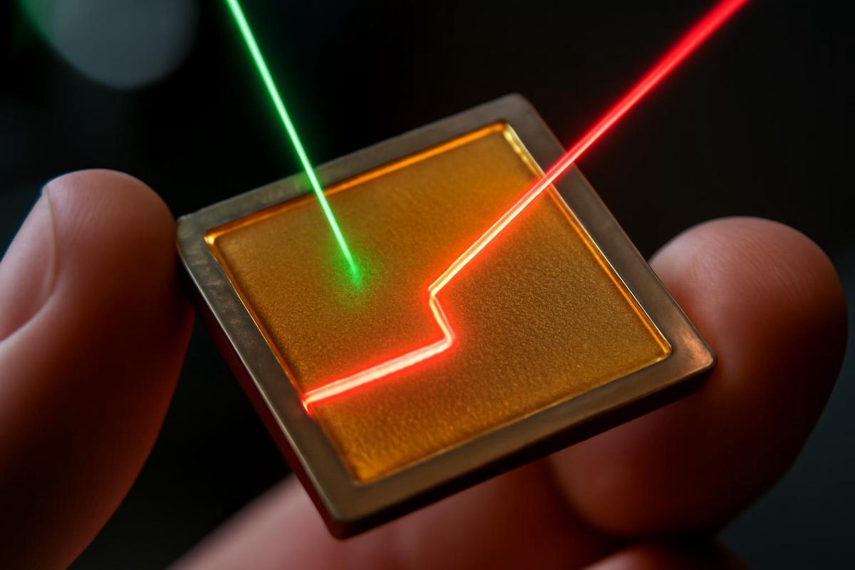 Chip de Caltech redirigiendo luz rápidamente