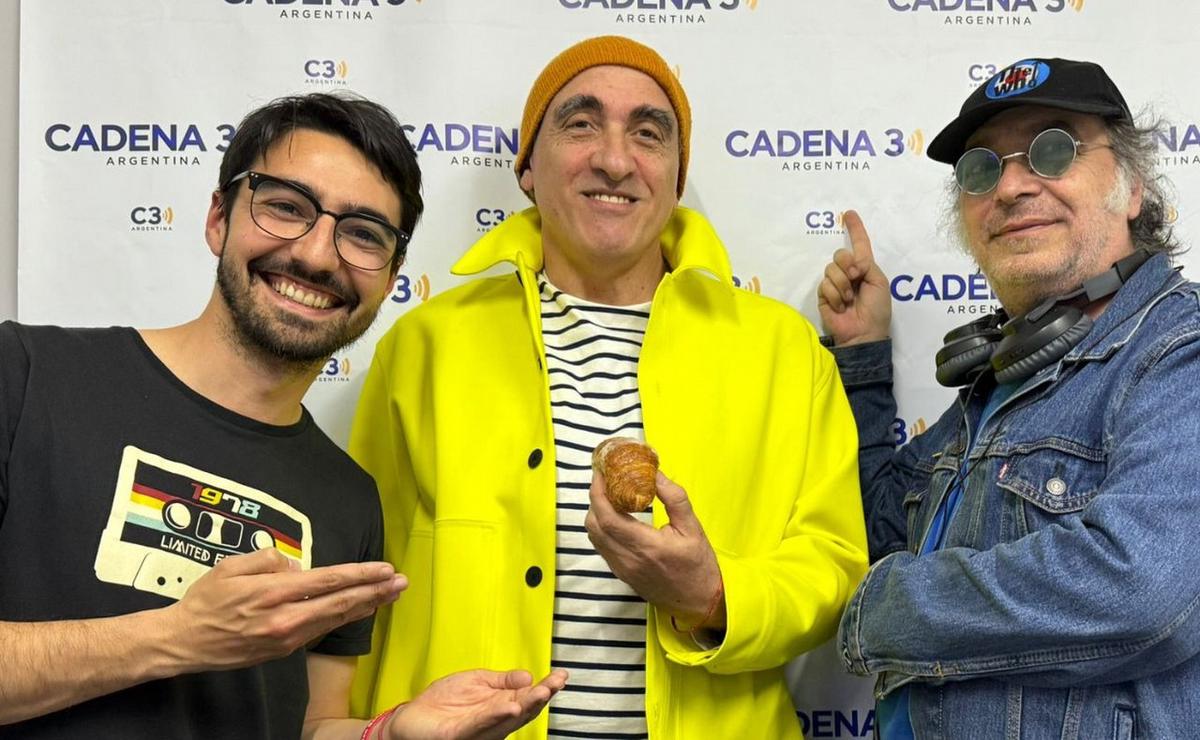 FOTO: Pedro Saborido y Miguel Rep, una dupla de atar en la Feria del Libro Rosario.