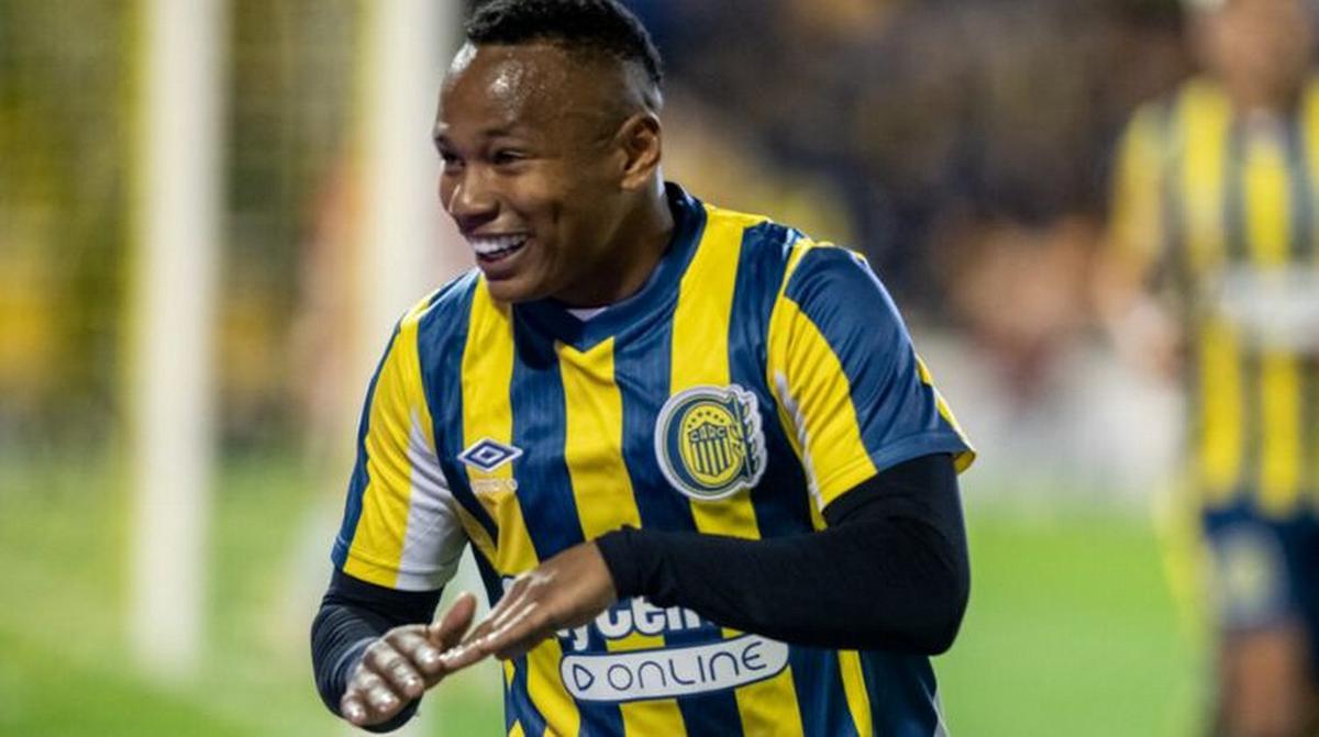 Jaminton Campaz, jugador de Rosario Central.