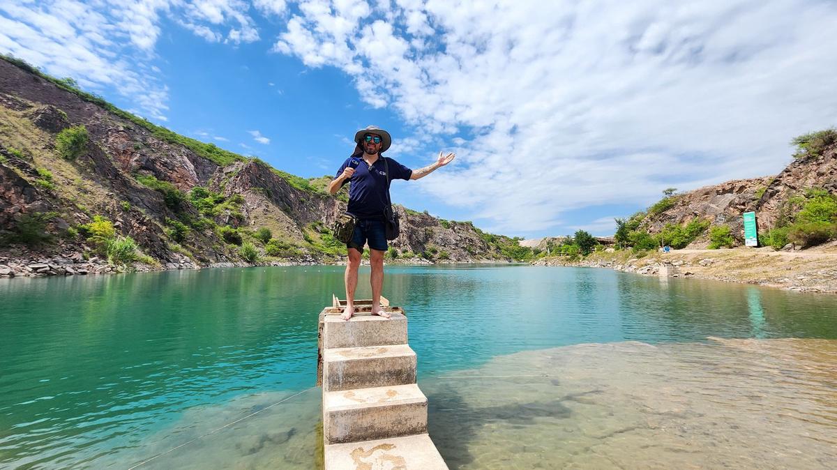 FOTO: Laguna Azul, un hermoso lugar a pocos minutos de Córdoba