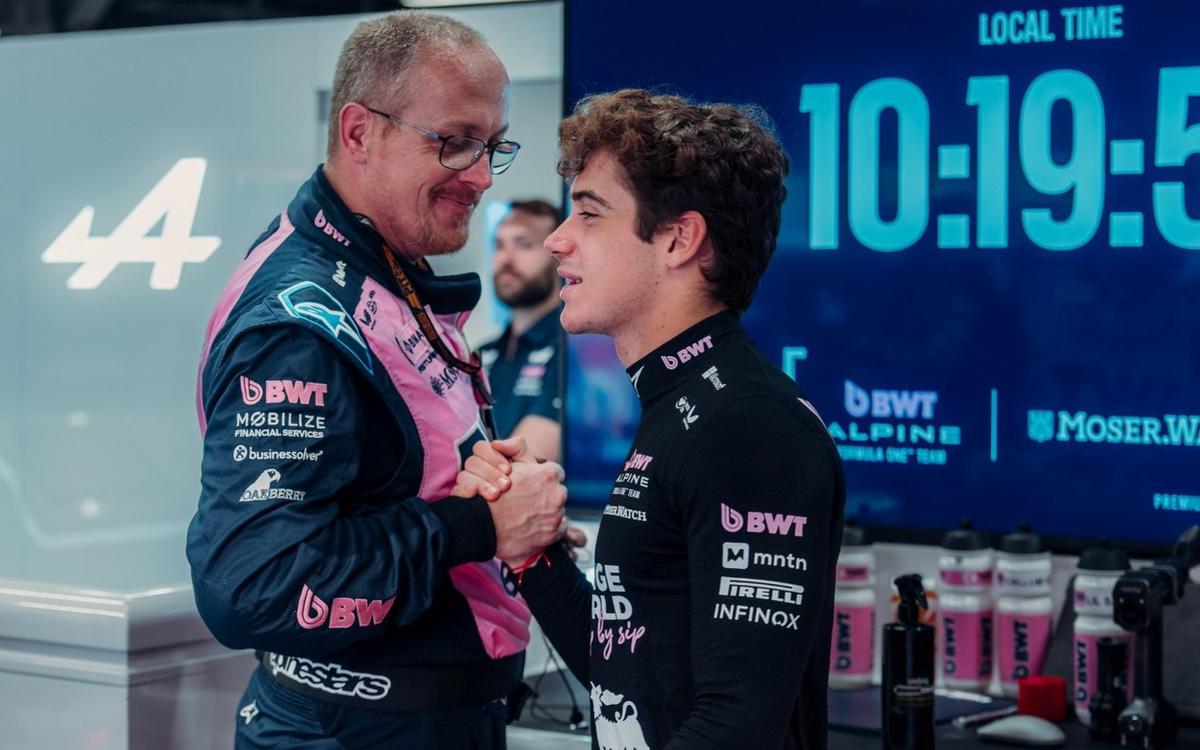 Colapinto motivado para finalizar bien 2025 y arrancar con todo en 2026