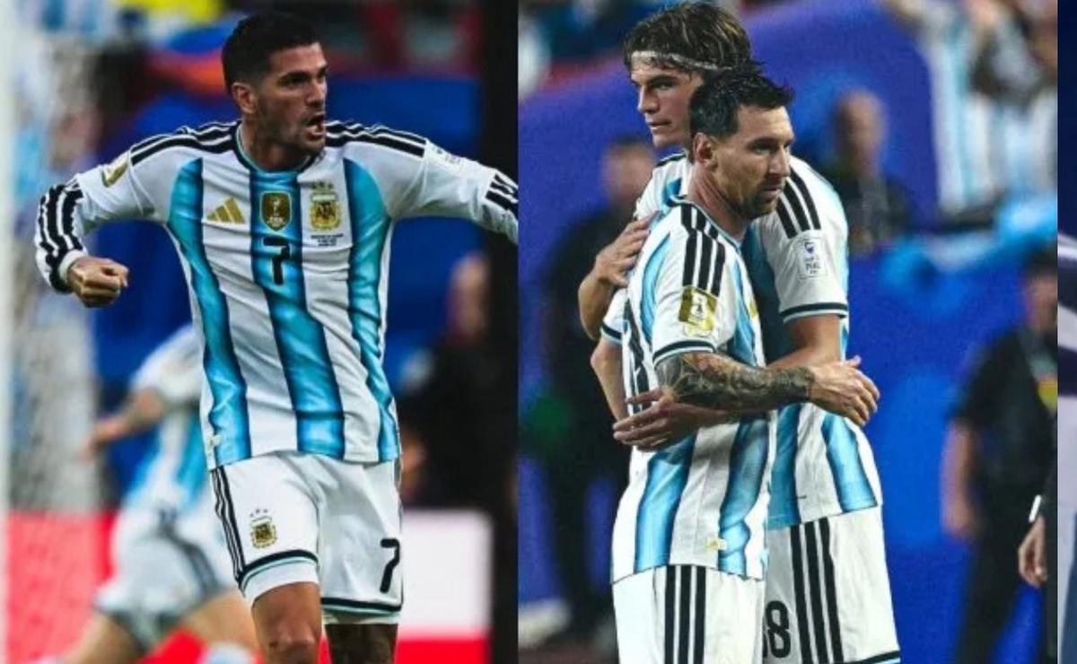 El enojo de Rodrigo De Paul con Nico Paz.