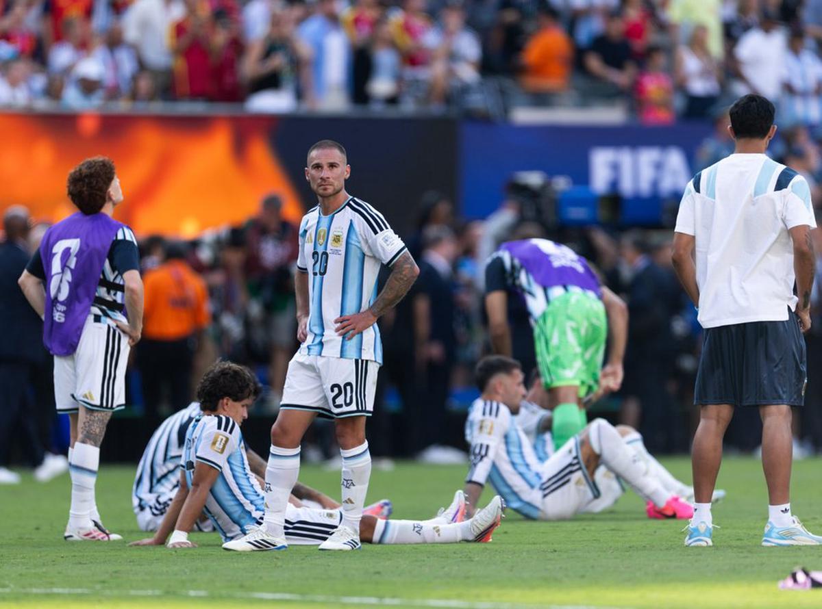 La Selección argentina cayó 1-0 ante España en la final del Mundial 2026.