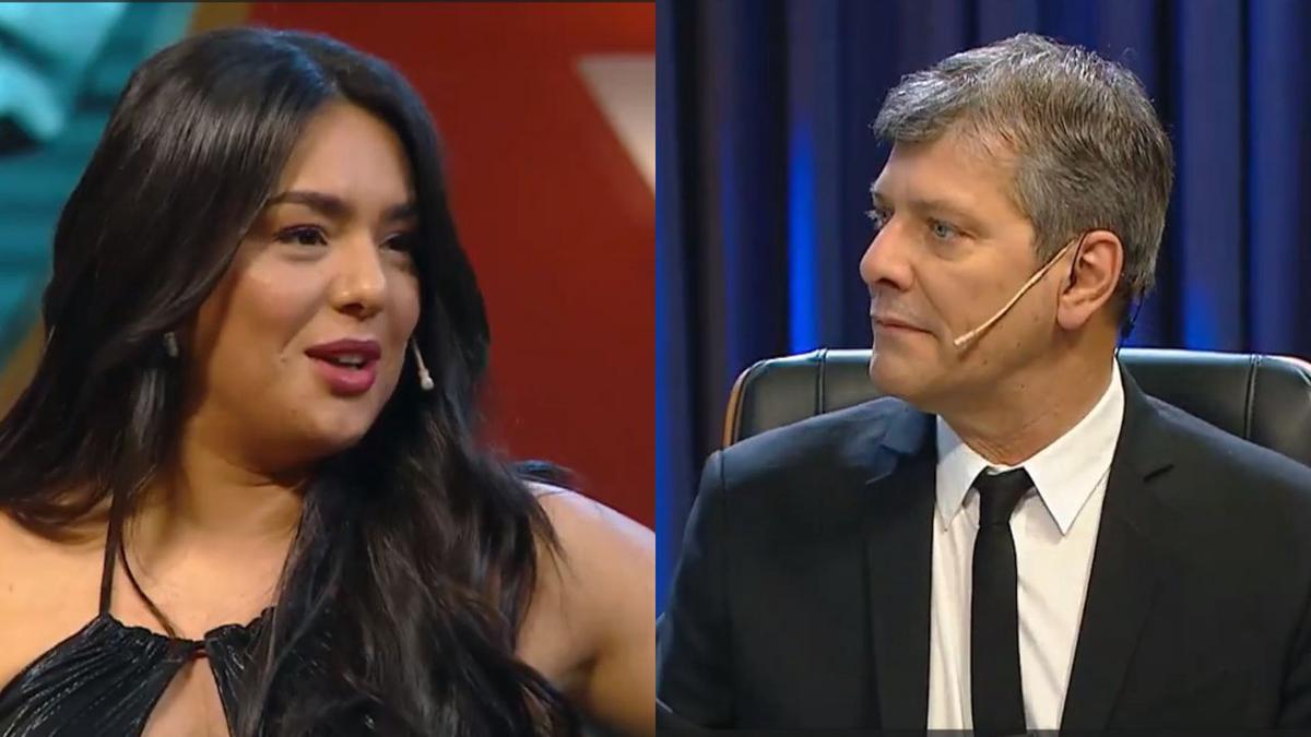 Ángela Leiva estuvo en el programa de Mario Pergolini. Foto: Agencia NA (Captura)