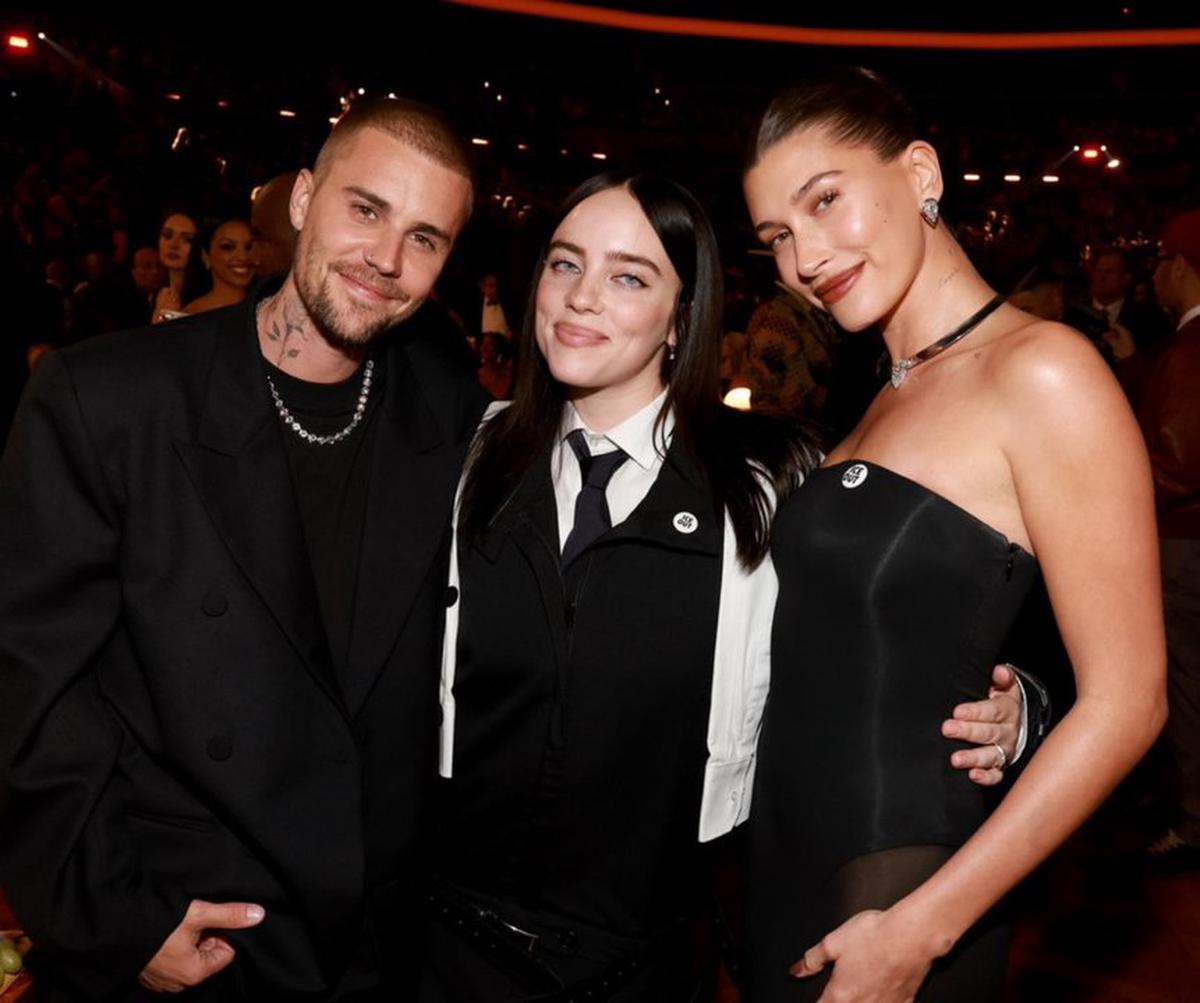 Billie Eilish, Kehlani y Justin Bieber lideran protesta contra ICE en los Premios Grammy. Foto: Agencia NA (REDES)