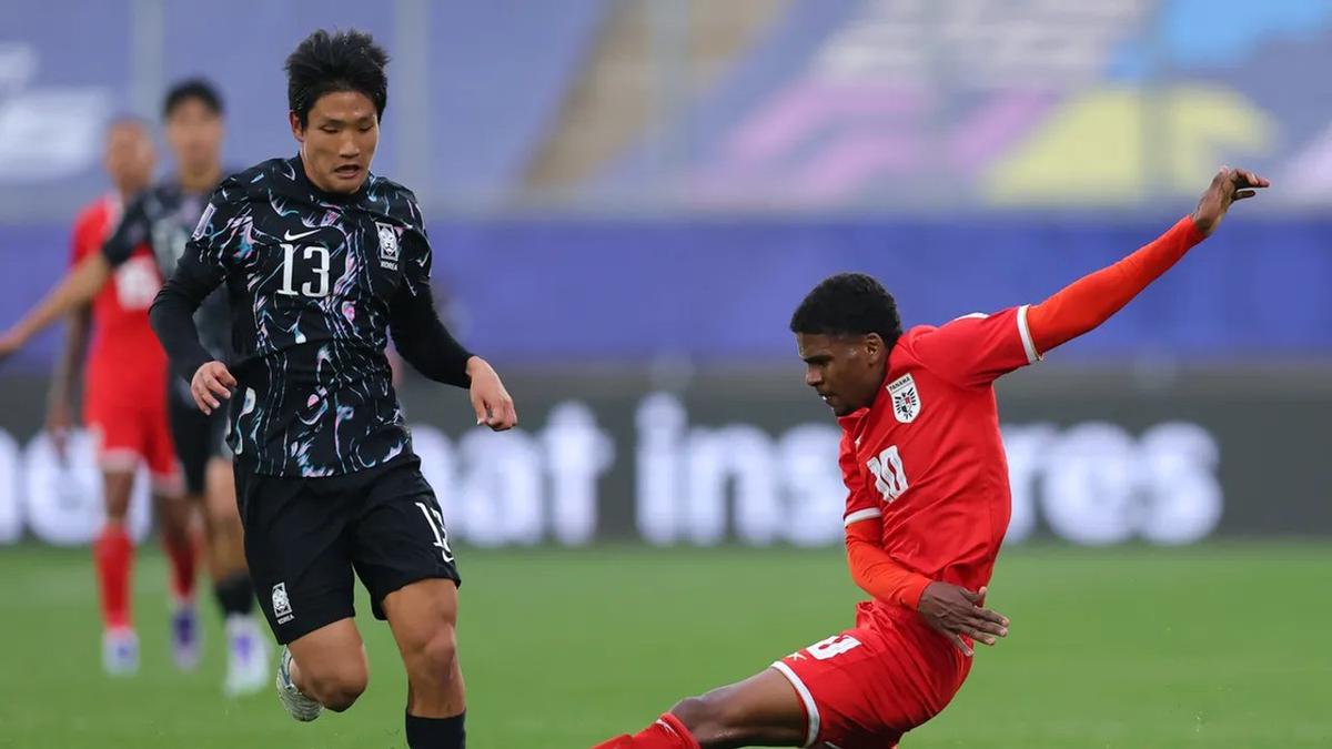 Panamá vs. Corea del Sur.