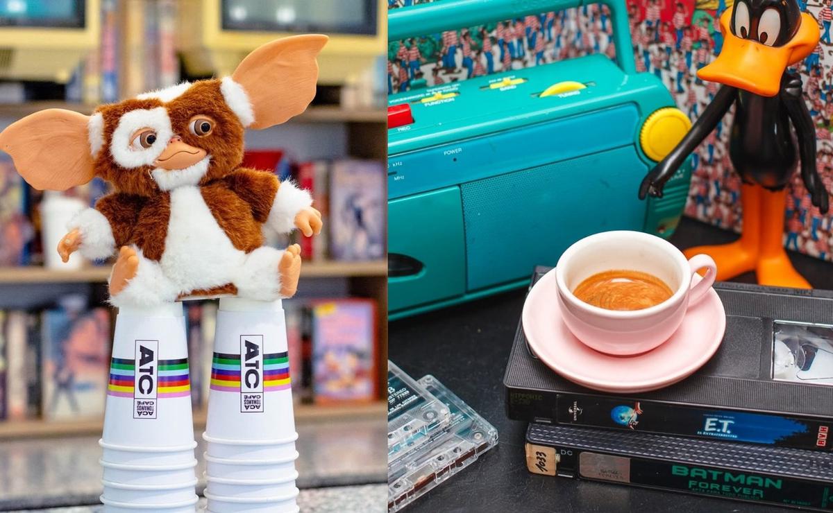 Café ATC, el lugar ambientado en los 80 y 90 ideal para visitar en Mar del Plata.