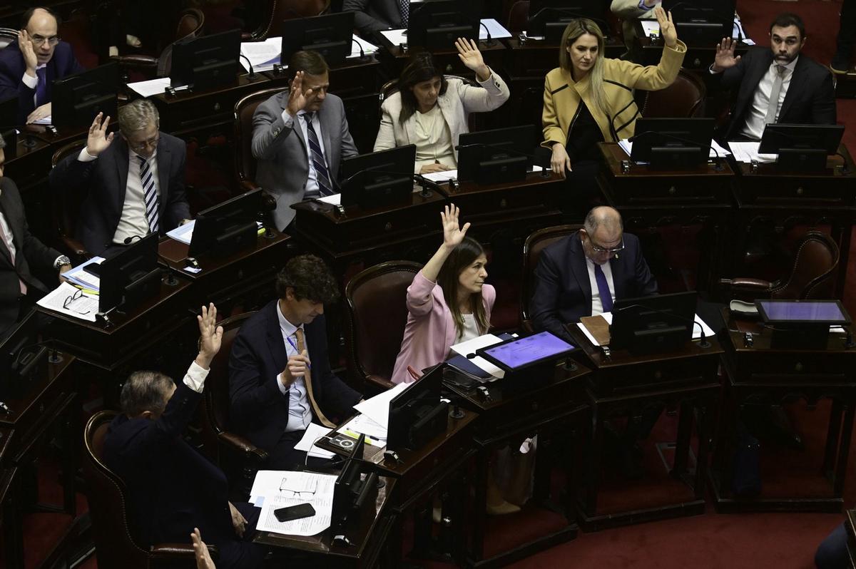 FOTO: El oficialismo logró reunir los votos para aprobar en general la iniciativa. 