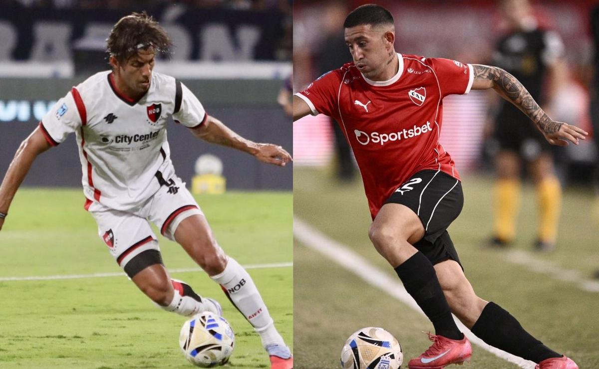 Newell's vs. Independiente. Liga Profesional 2026.