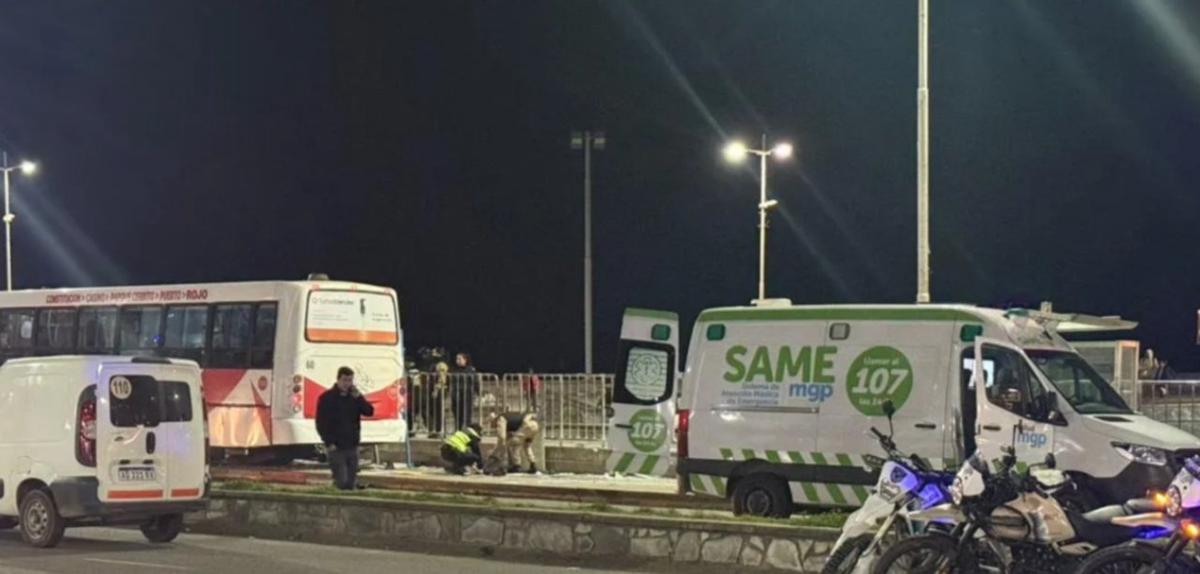Tragedia en Mar del Plata: colectivo atropella a peatones en la rambla