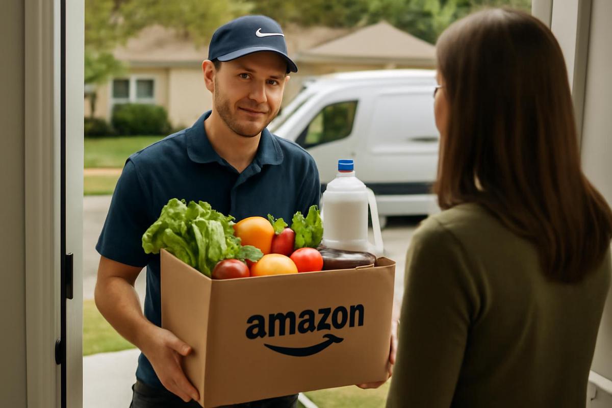 Amazon lanza entrega el mismo día de productos perecederos en 2,300 ciudades de EE.UU.