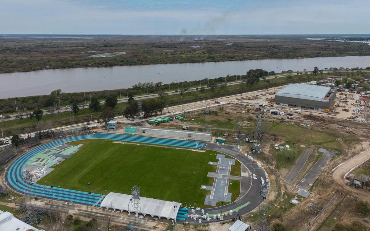 Santa Fe palpita los Juegos Suramericanos.