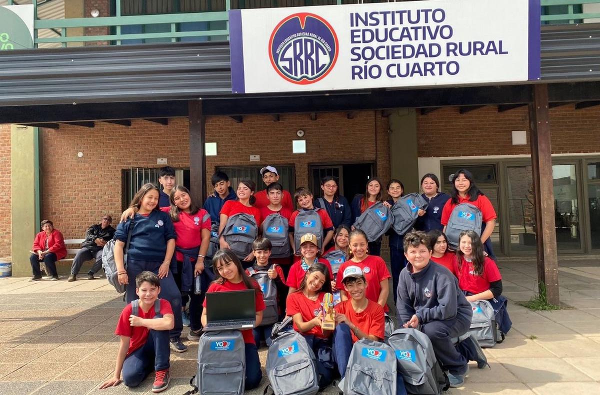 FOTO: Educación de calidad dentro de la Rural de Río Cuarto