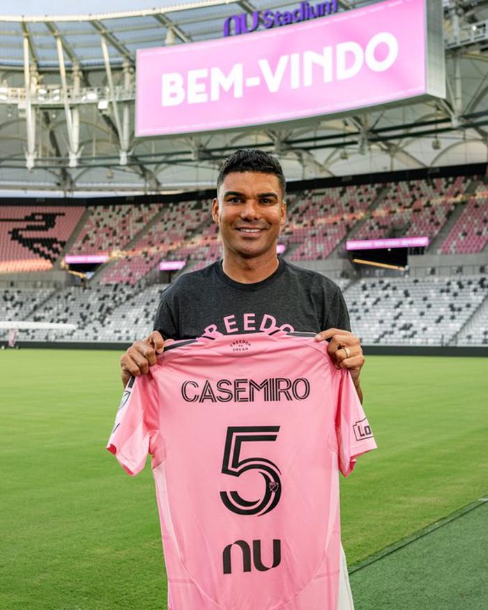 Casemiro se une al Inter Miami para compartir equipo con Lionel Messi