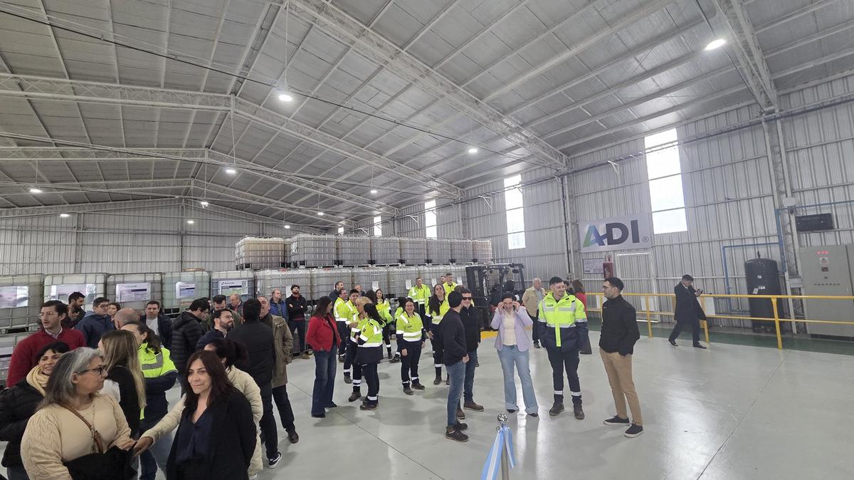 Holcim inauguró una planta de aditivos en Córdoba.