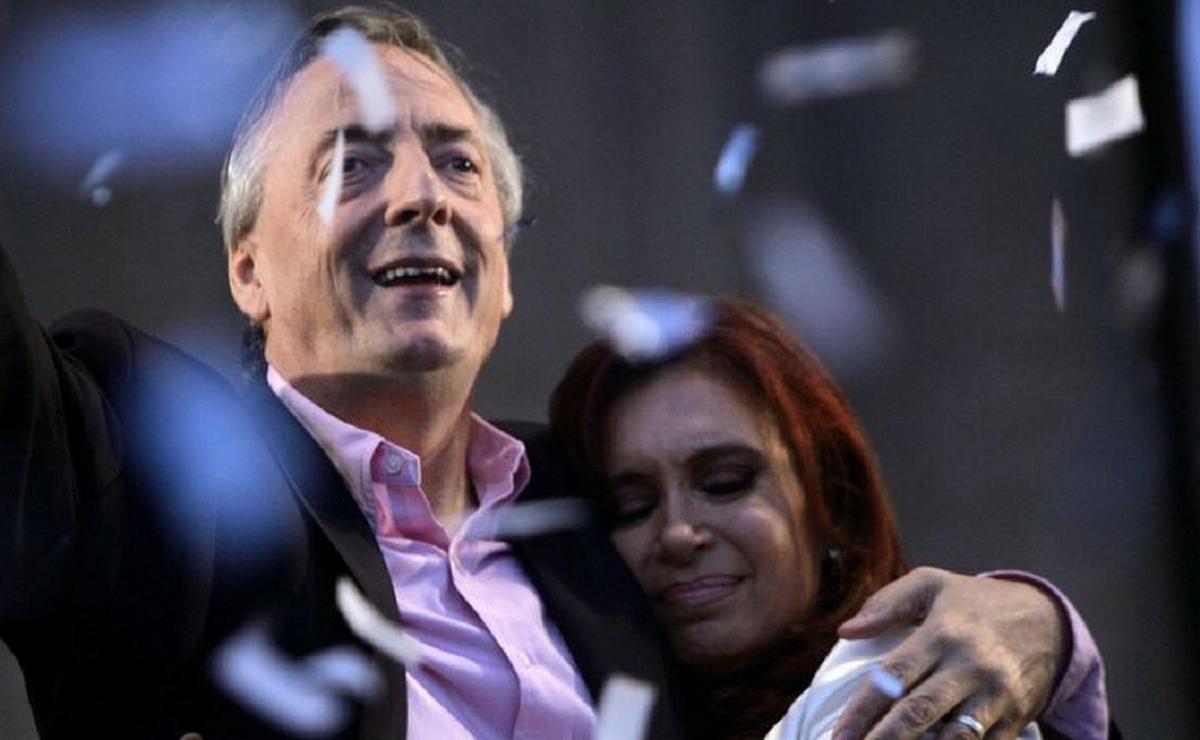Néstor y Cristina Kirchner. (Foto: archivo)