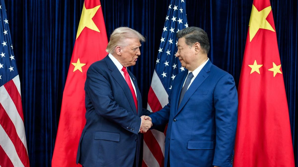 Donald Trump y Xi Jinping.