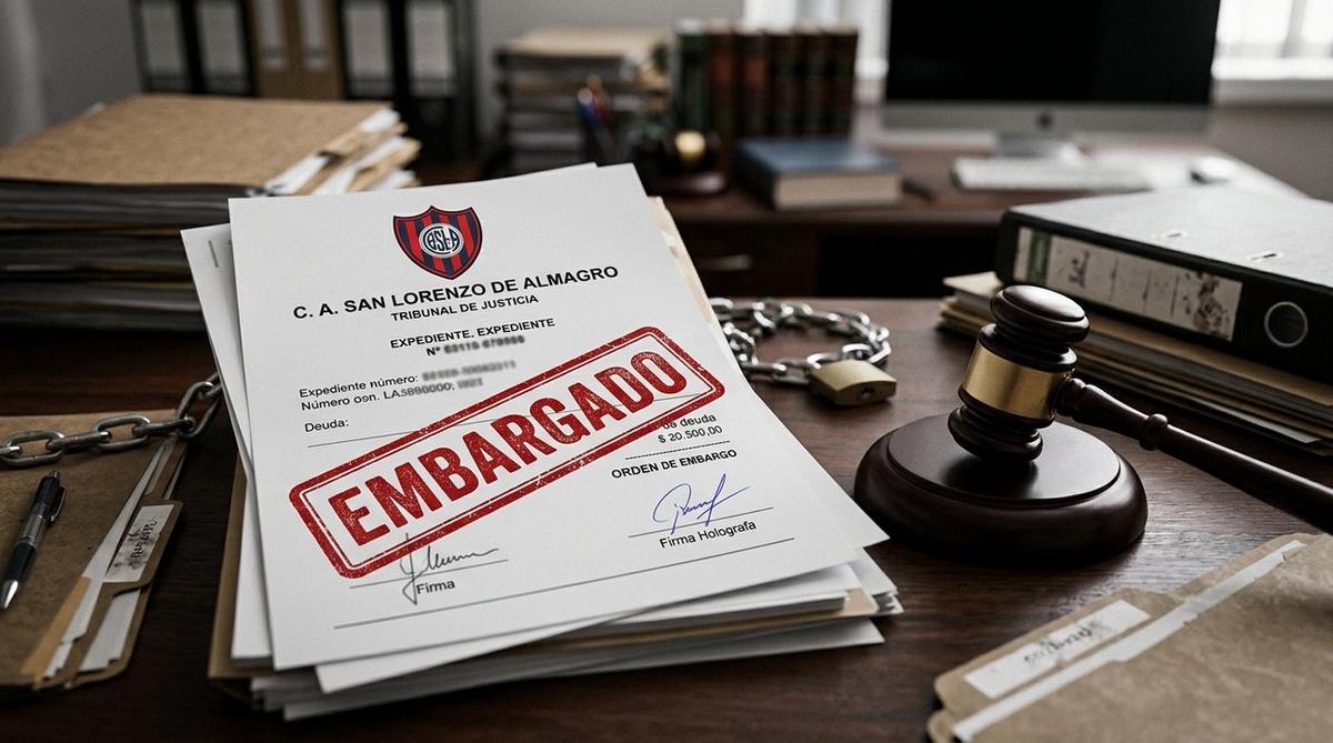 San Lorenzo informó que recibió tres embargos que suman USD 650.000