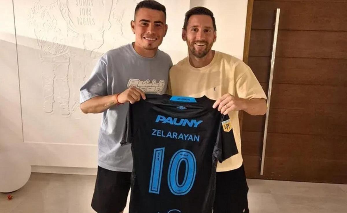 Zelarayán contó su anecdota con Messi.