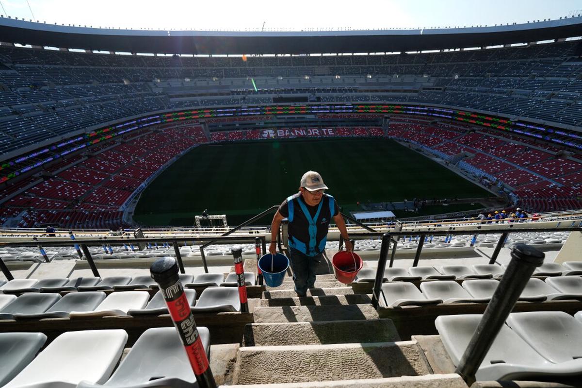 El icónico Estadio Azteca de México reabrirá. Buenas noticias para el director desvelado