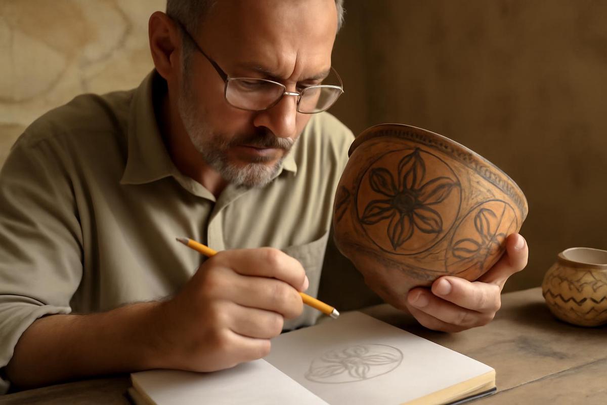 Arte antiguo que revela matemáticas antes de la escritura