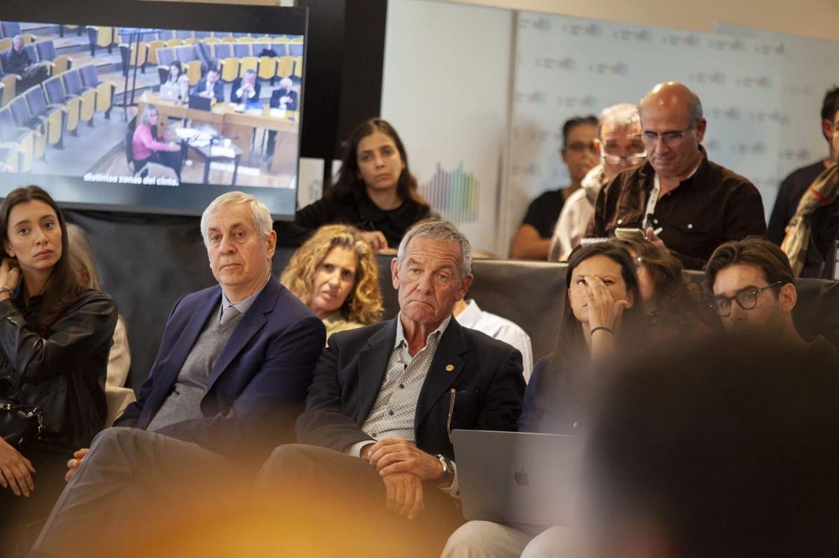 Marcelo Macarrón, durante el jury a los fiscales por el crimen de Nora.