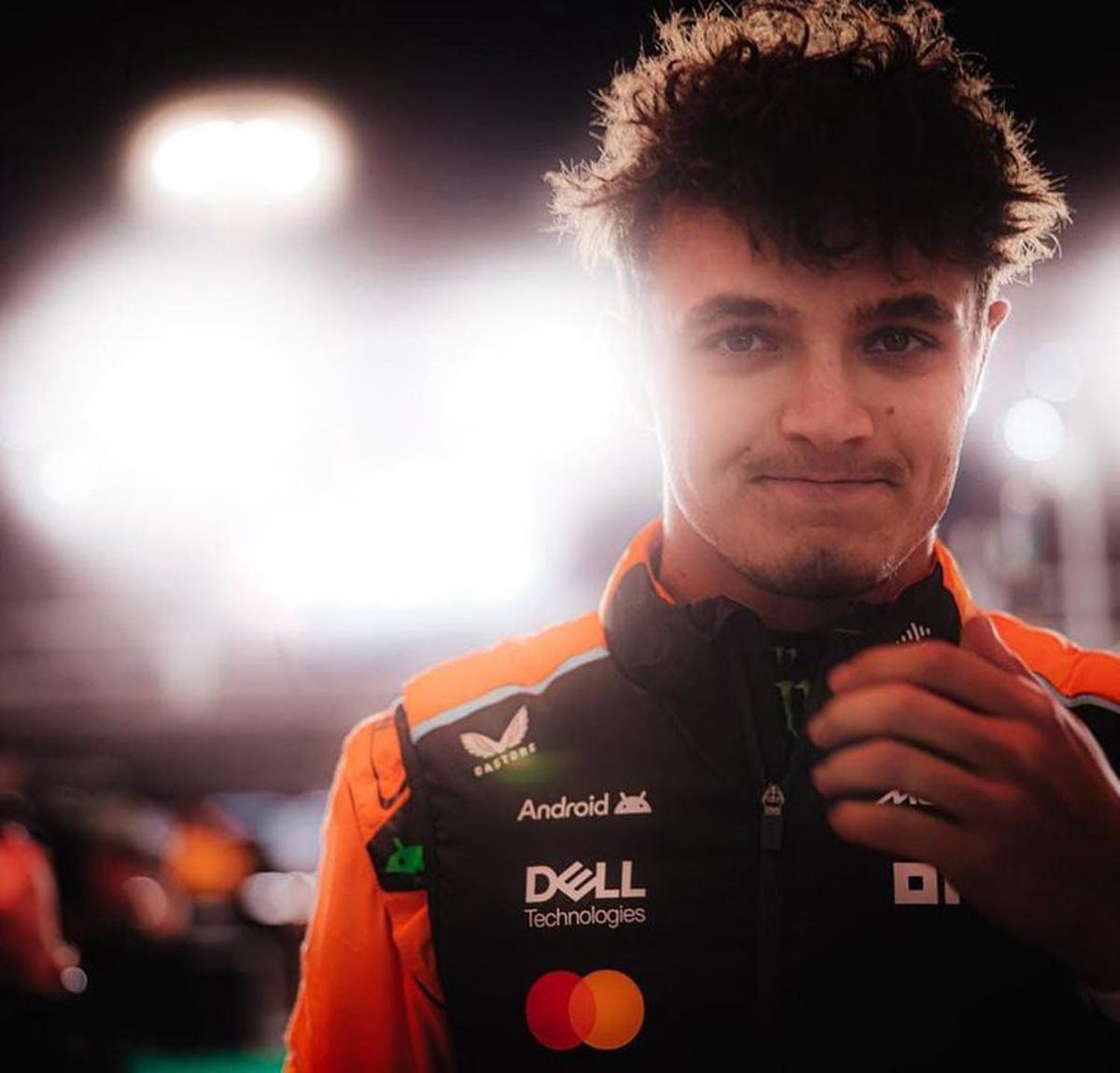 Lando Norris llega como puntero al Gran Premio de Abu Dhabi. Foto: Agencia NA (Prensa McLaren Racing).
