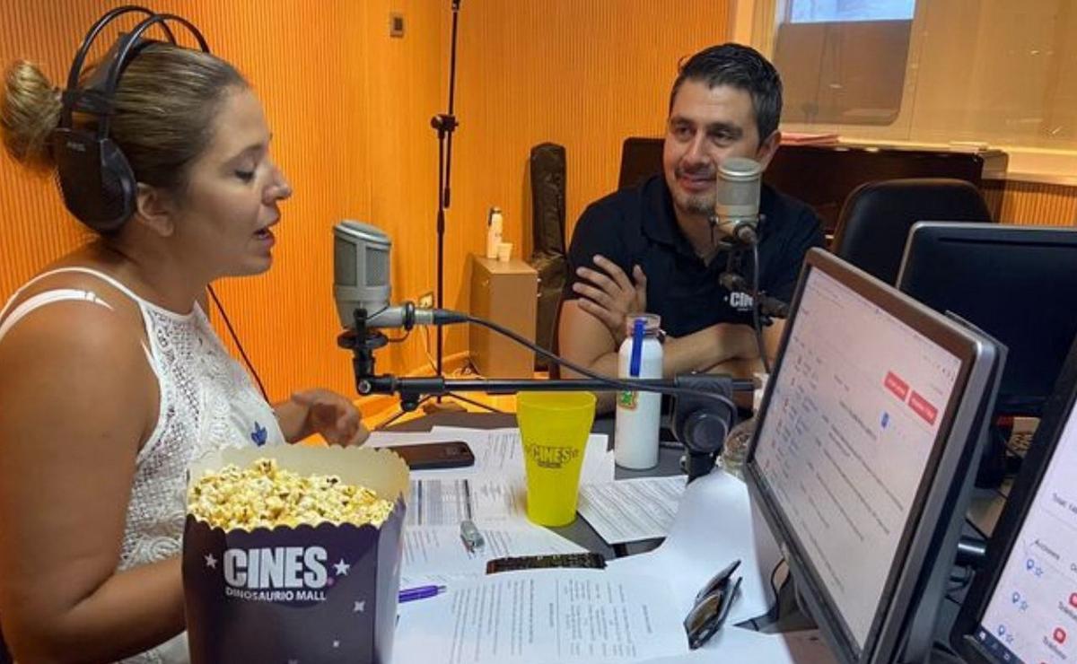 Adrián Ortiz, de Cines Dino, en Cadena 3.