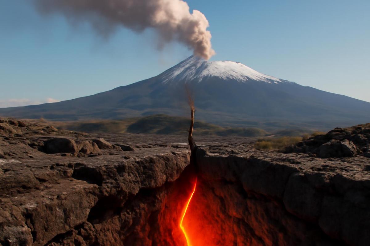 El volcán Etna en Sicilia