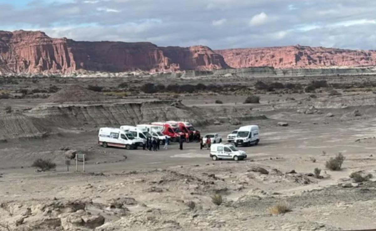 Así es la zona donde cayó el helicóptero. (Foto: San Juan 8)
