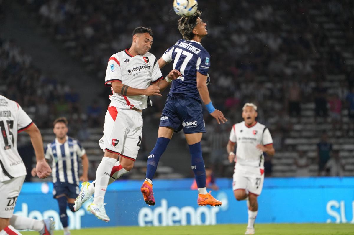 Ronaldo Martínez debutó como titular en Talleres (Foto: Daniel Cáceres/Cadena 3)