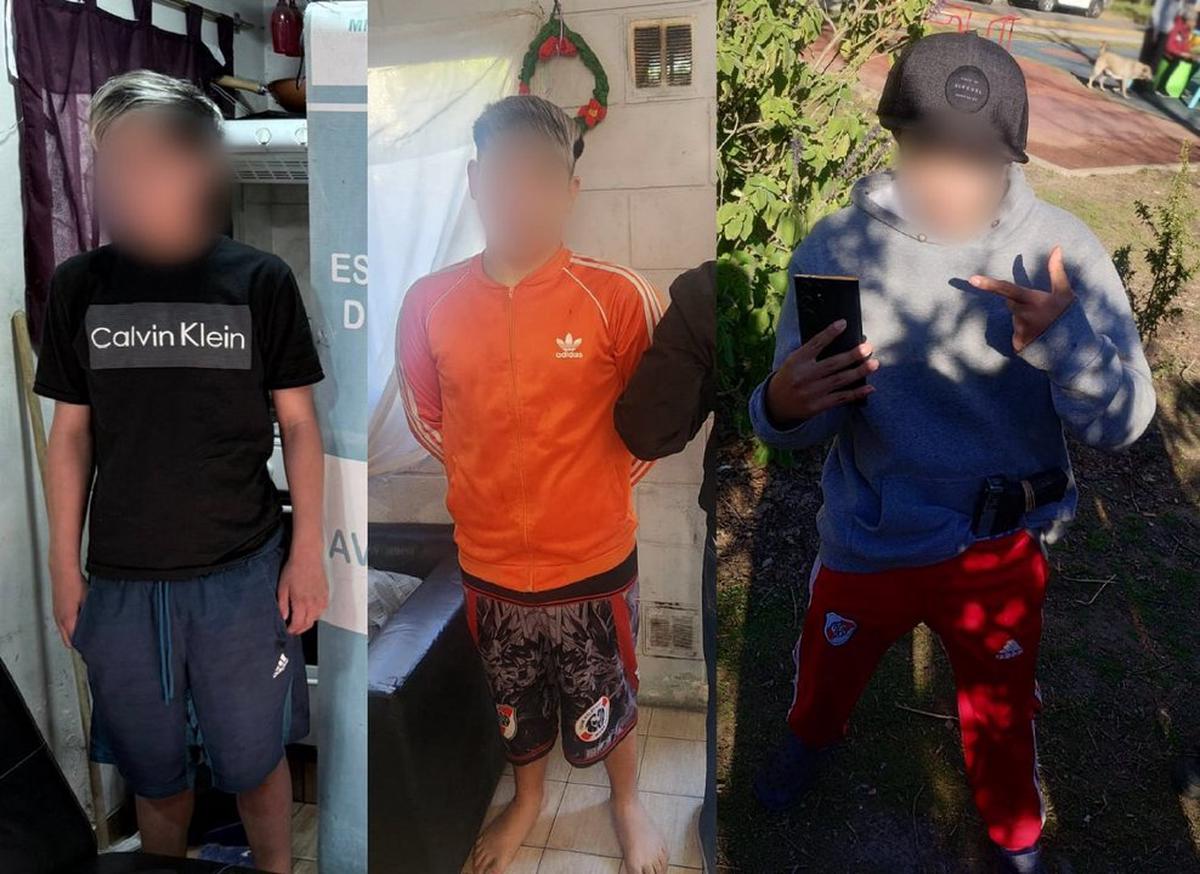 Detuvieron a cinco ladrones, cuatro de ellos menores, por asaltar a un taxista