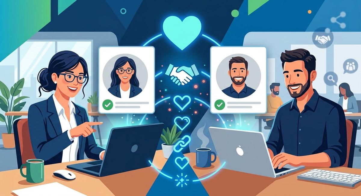 El auge de LinkedIn como espacio para el romance en la era digital