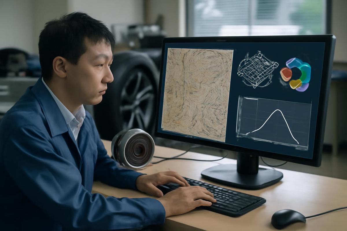 Modelo de IA y caos magnético en motores eléctricos