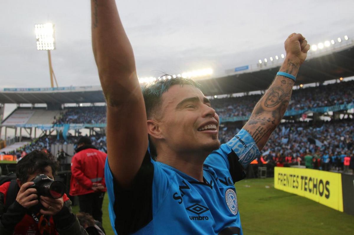 Belgrano celebra el primer título de su historia. (Foto: Daniel Cáceres/C3)