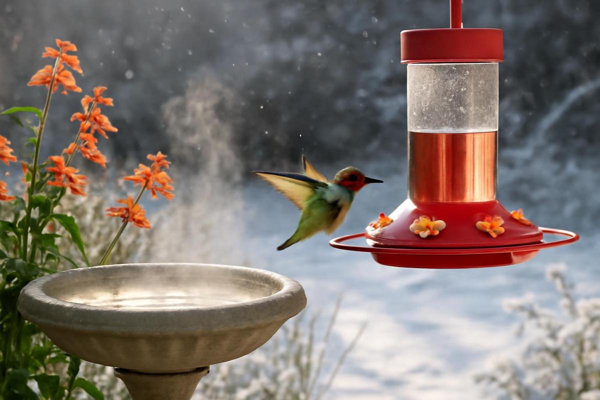 Colibríes: cómo ayudarles en invierno