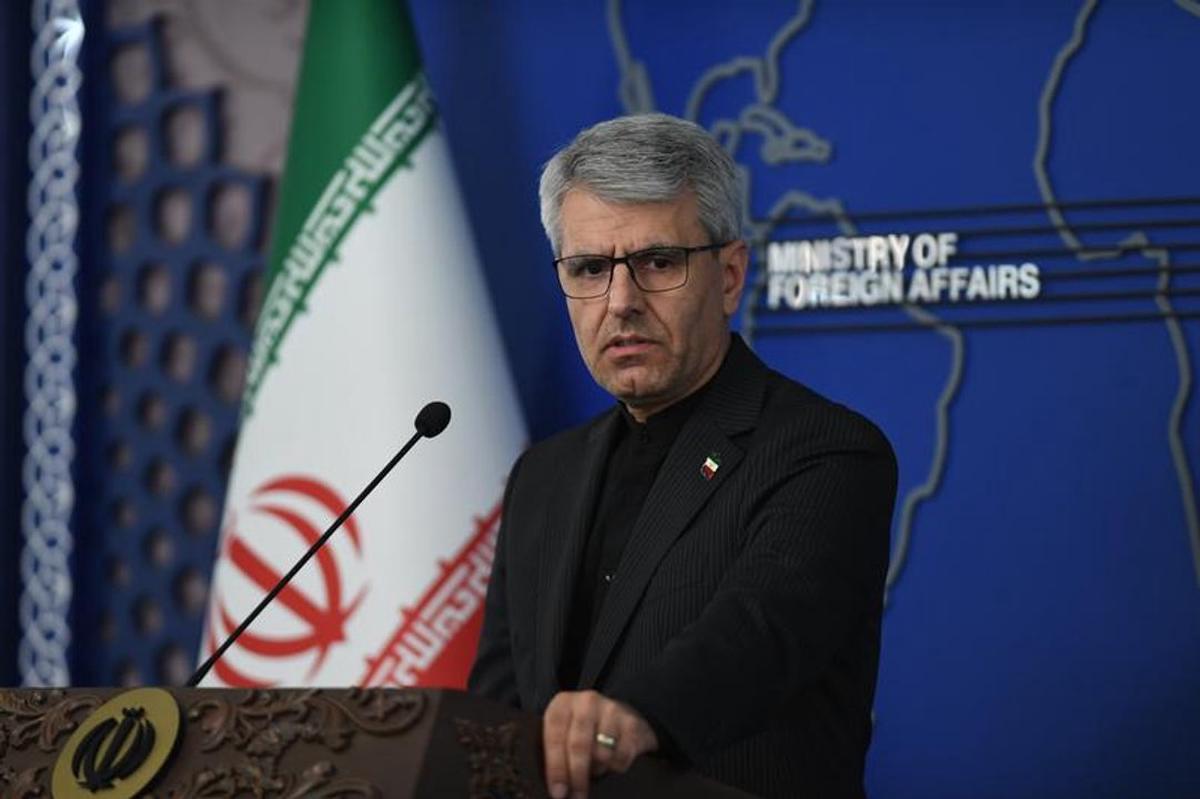 El portavoz del Ministerio de Relaciones Exteriores de Irán, Esmaeil Baghaei.