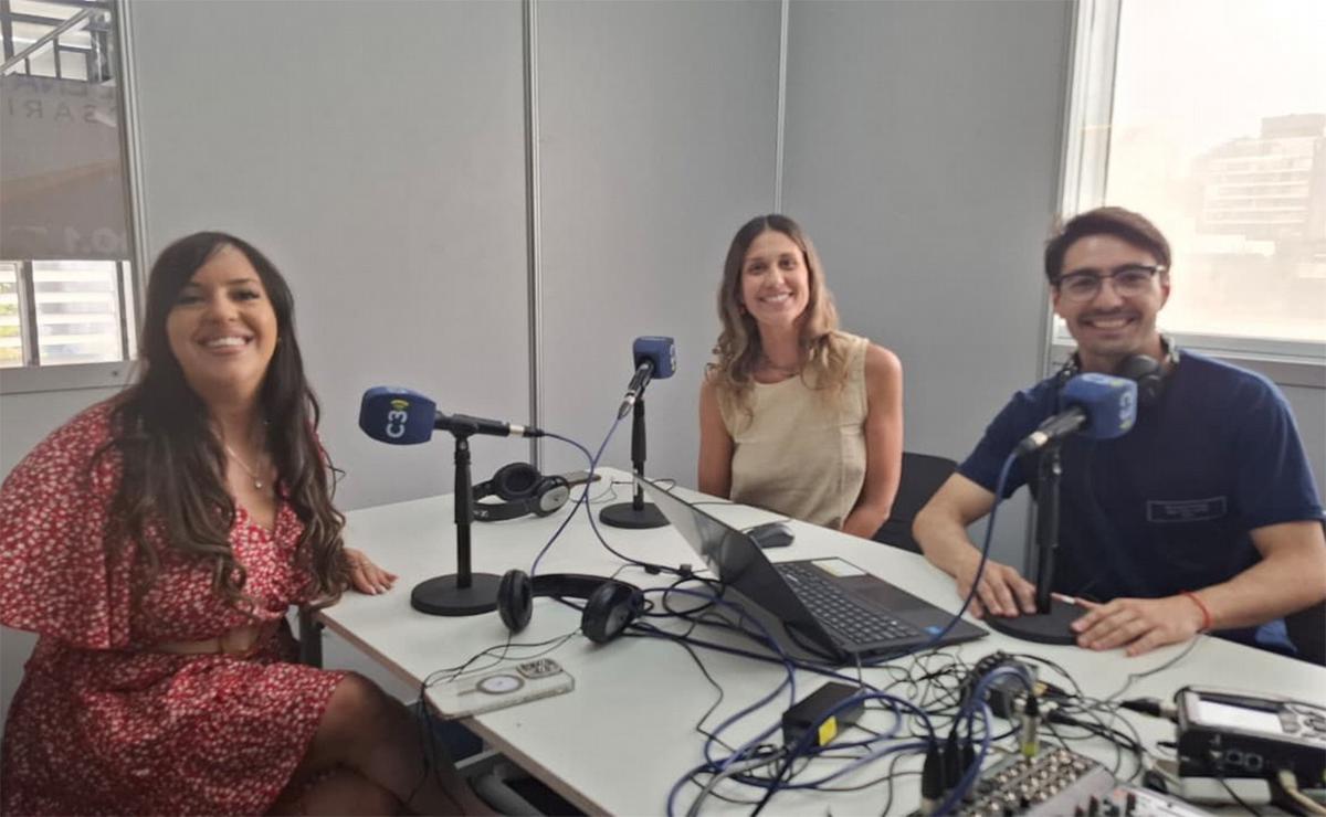 Cadena 3 en la Feria del Libro.