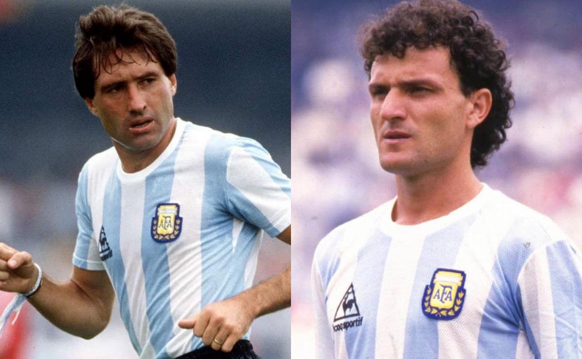 FOTO: Garré y Cucciufo, campeones del mundo en 1986.