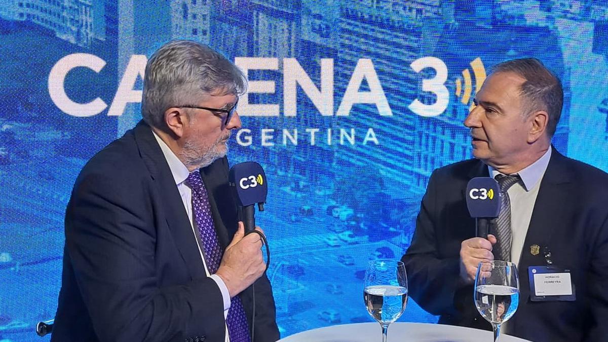 Horacio Ferreyra, ministro de Educación de Córdoba, en la gala de CIPPEC.