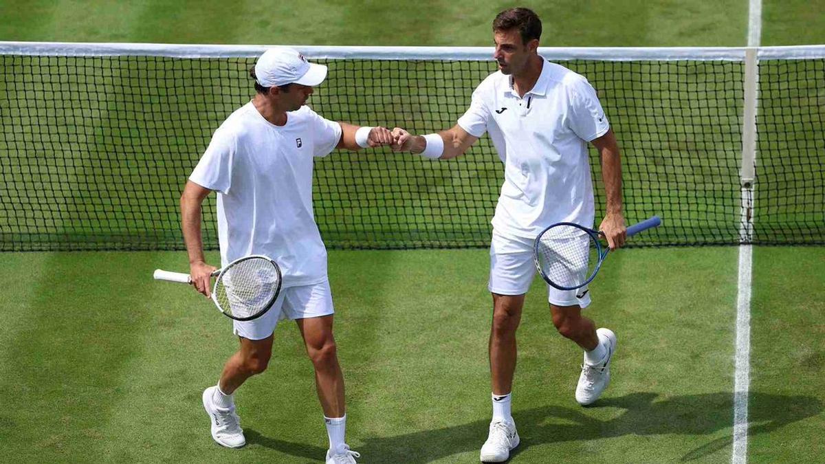 El argentino Zeballos y su dupla Granollers van por la final en Wimbledon.