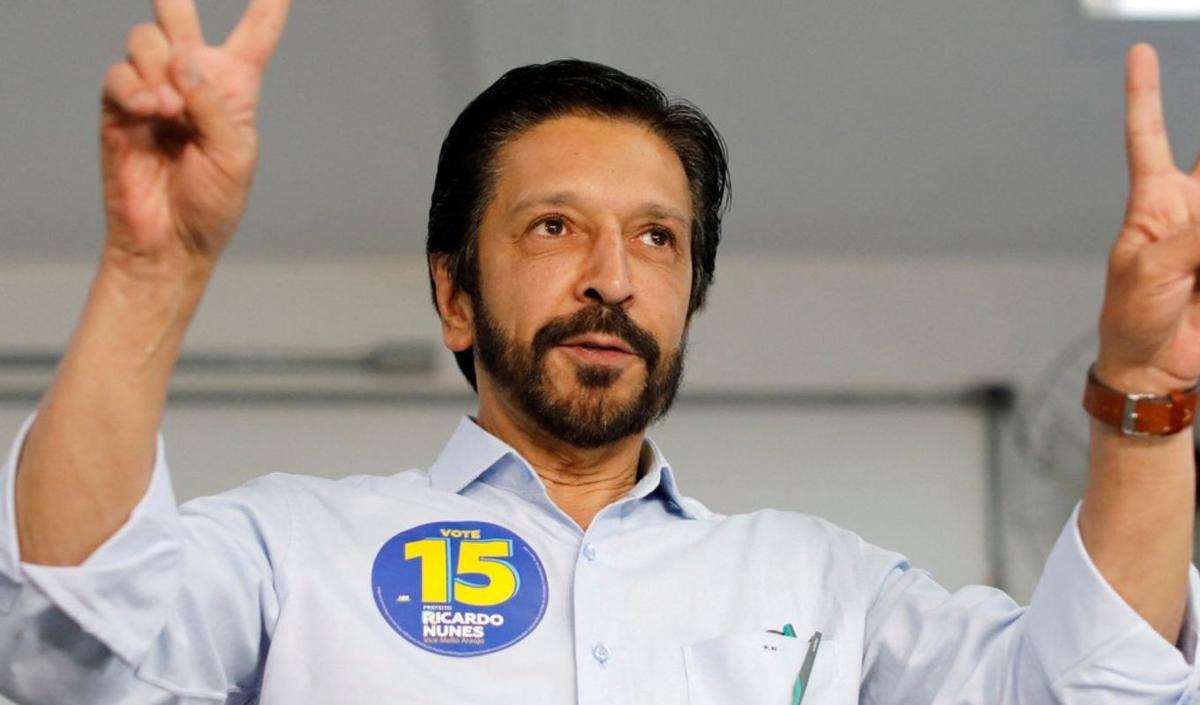 FOTO: Ricardo Nunes logró una amplia victoria en las elecciones paulistas (Foto: Reuters).