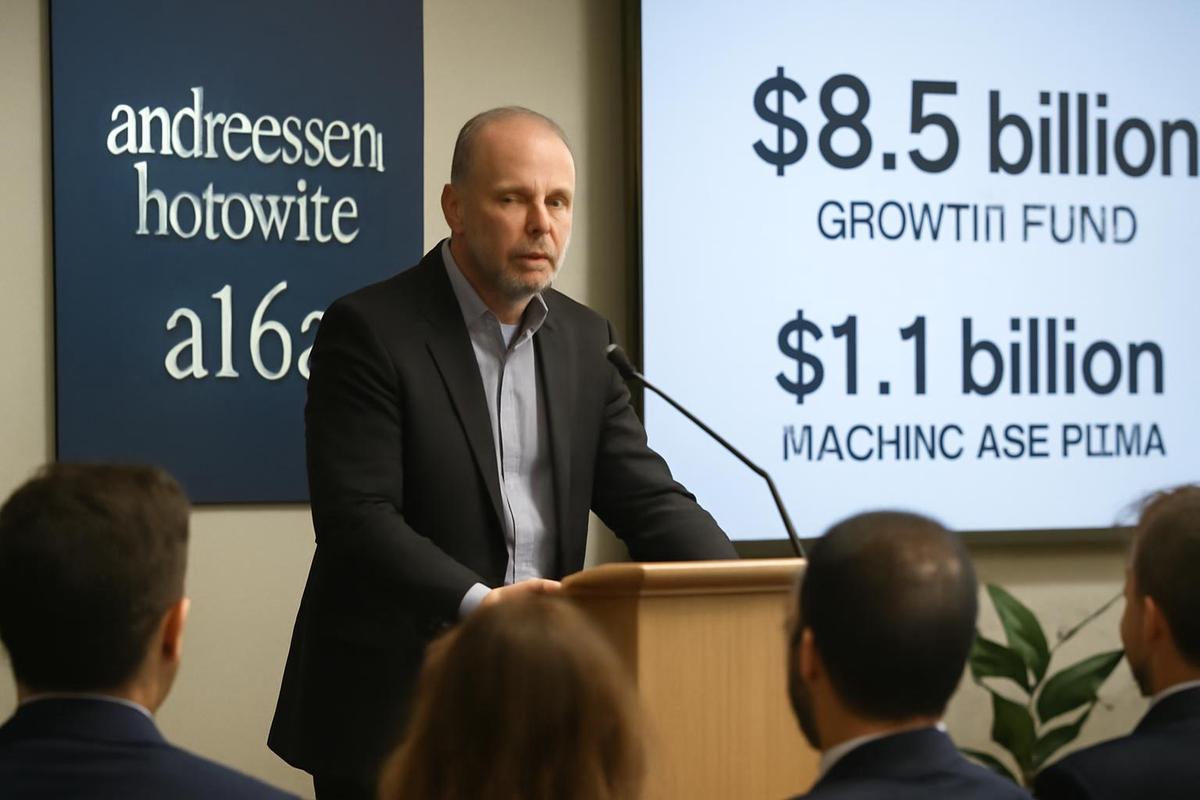 Andreessen Horowitz amplía su fondo de crecimiento